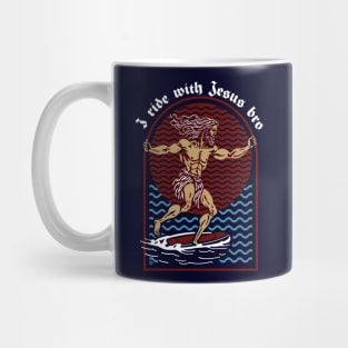 I ride with Jesus bro Mug